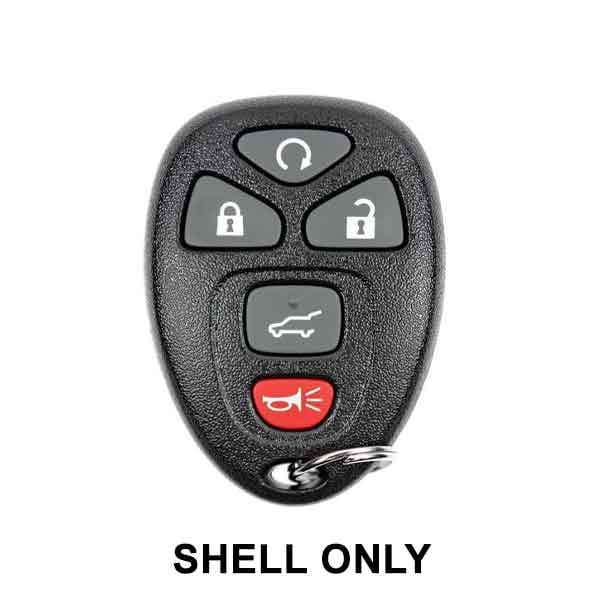 Keyless Factory KeylessFactory: 5 Button Remote Shell / GM 2007-2017 / OUC60270 ORS-GM-1223 - main